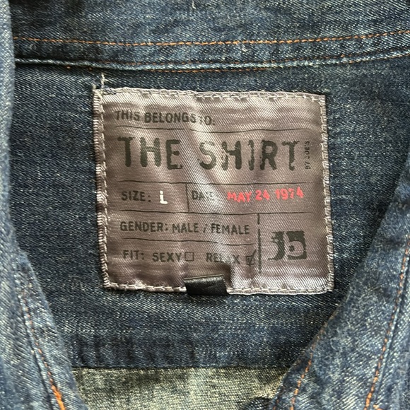 Joe’s Jeans denim shirt - Picture 3 of 4